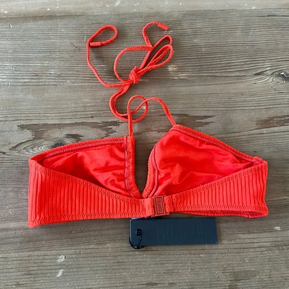 TRIANGL ASTER CANDY RIB TOP ONLY NEW WITH TAGS